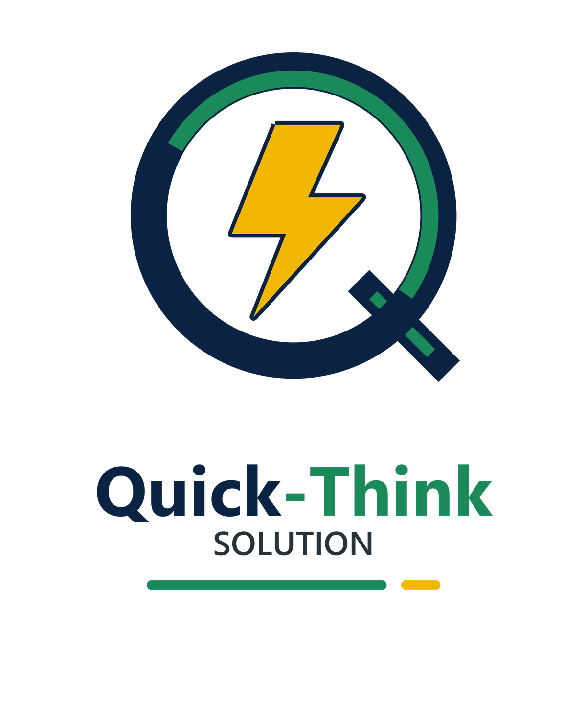 Quick-Think Solution vertical logo